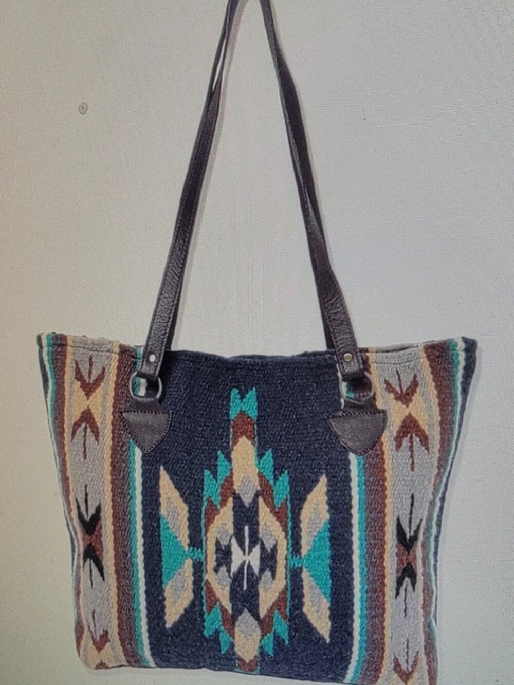 Navy Blue Maya Modern Purse/Tote